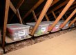 Attic Insulation combined with Storage Solutions